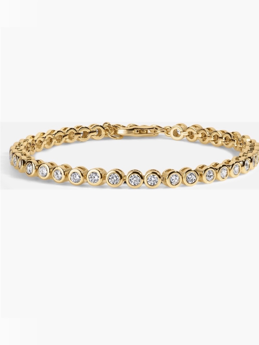 Electric Picks Mini Jewel Bezel Tennis Bracelet - Picture 4 of 8